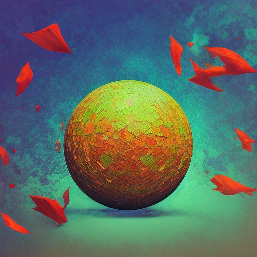 美元指數與全球貨幣的抽象概念圖
