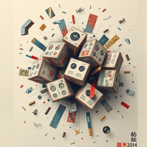 美元下跌的視覺隱喻圖