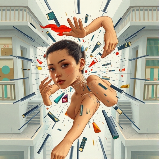 加元前景的視覺隱喻