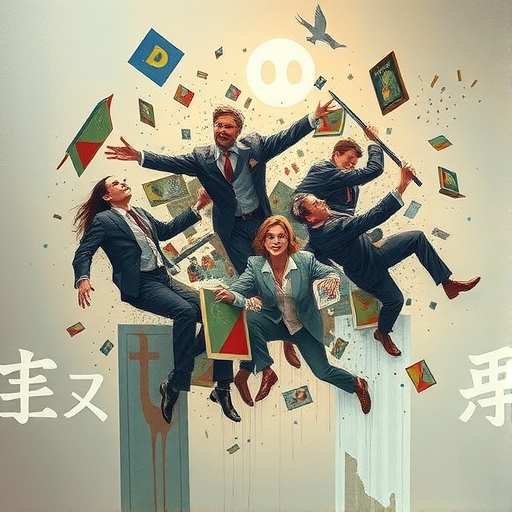 金融風險圖示