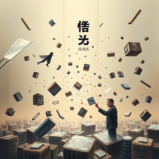金融海嘯意象圖