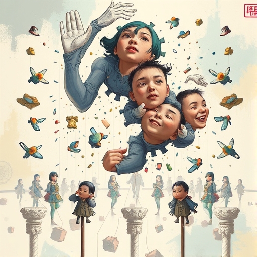 穿越迷霧意象圖